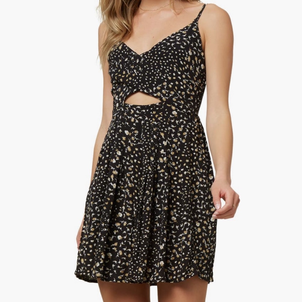 O’Neill Floral Cutout Dress A-Line